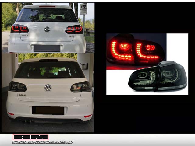 Phares arrière led GOLF 6 - Tuning