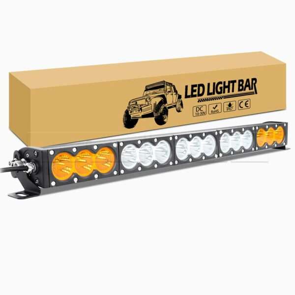 Barre a LED - 300W - double rangée 30° - CEROHSIP68 - 128,9cm