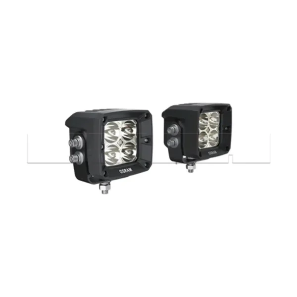 P.Phares additionnels carrés 4 LEDs 1300lm - 7,5W Nominal - 2PC - Image 3