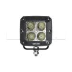 P.Phares additionnels carrés 4 LEDs 1300lm - 7,5W Nominal - 2PC