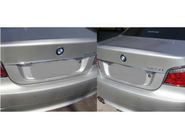 Insert chrome pour coffre BMW E60