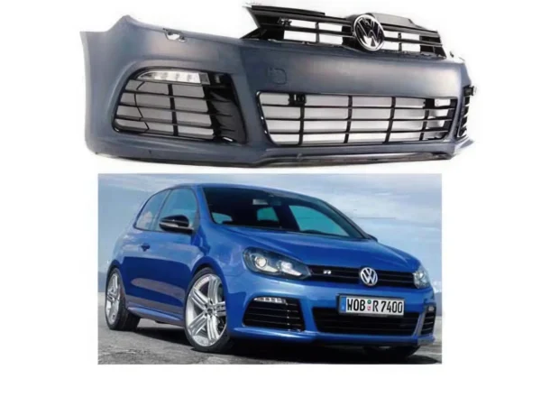 Pare-chocs av complet VW Golf6 R20 - sans PDC - avec calandre