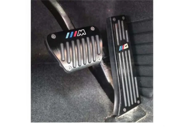 Pedales alu ///M avec caoutchouc BMW X1/X3/X5/X6/E46/E8X/E9X/E60/E65/F25/F30/F10 - auto