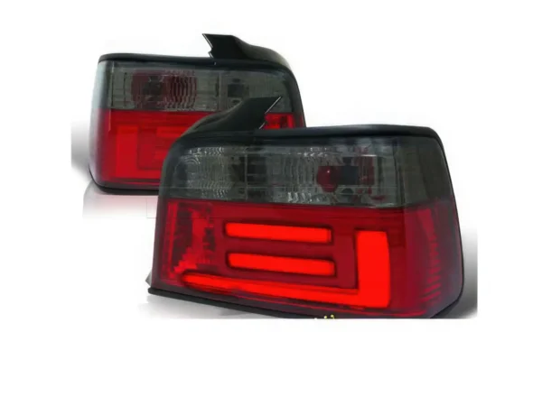 Feux ar Light Bar BMW E36 2D - rouge/fumé
