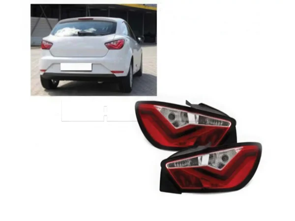 Feux ar LED Bar SEAT IBIZA 13-UP red/clear