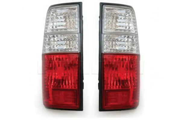 Feux ar crystal TOYOTA Land Cruiser 80 rouge/blanc
