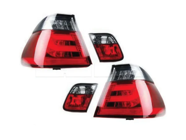 Feux ar Light Bar BMW E46 2D PH1 98-03 rouge/fumé