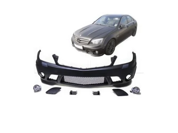 Pare-chocs av complet MER. C W204 Ph1 C63 AMG 07-11 - avec PDC