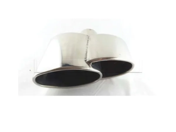 Embout Inox _ Double oval type Techart G+D BLT693