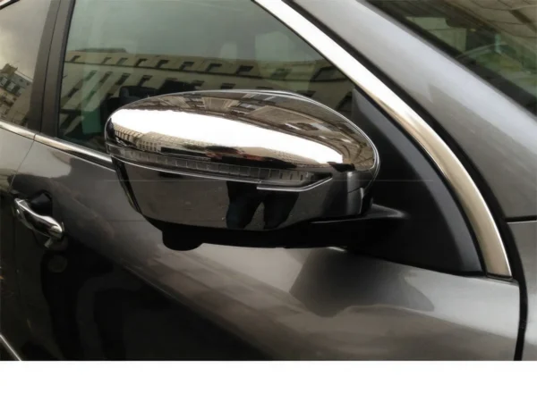 Coquilles rétroviseurs chrome - NISSAN QASHQAI 2014