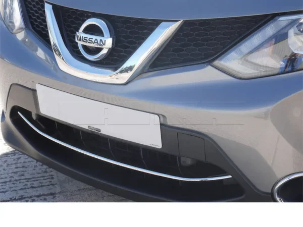 Baguette de calandre de pare chocs av chrome NISSAN QASHQAI 2014