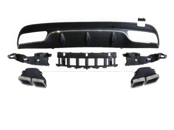 Diffuseur de pare-chocs ar MER. W205 C63 AMG - pr pc standard