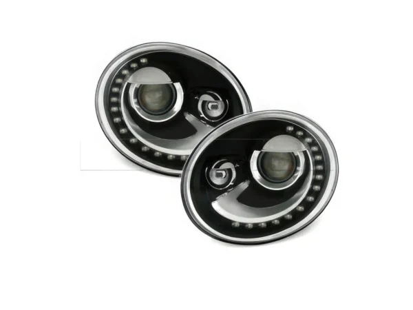 Phares av VW Beetle 13 -> Up look version Xenon/LED - pour version Halogene