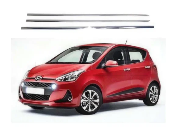Jeu baguettes de portes chromées Hyundai i10 2017- 4pcs