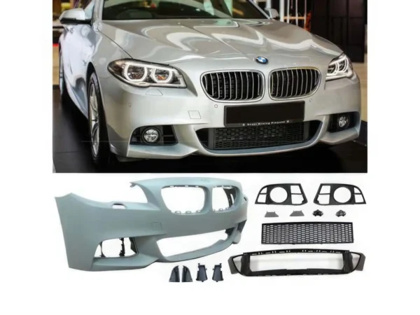 Pare-chocs av complet BMW F10 LCI 14-17 Mtech - avec PDC - sans Anti-B
