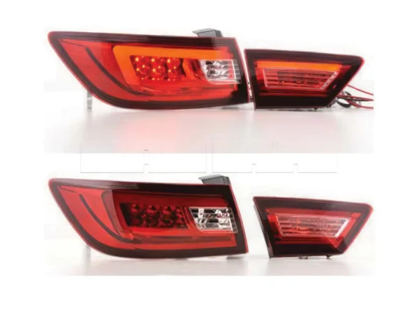 Feux ar Clio 4 13 - LED Bar - Rouge