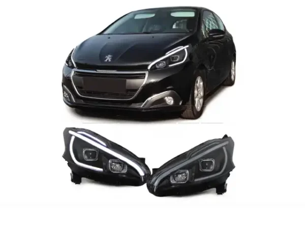 Phares av Light Bar PEUGEOT 208 12-15