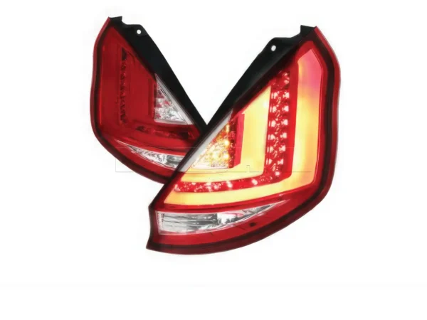 Feux ar LED Ford Fiesta 5D 08- rouge blanc