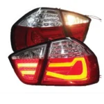 Feux ar LED BMW E90 PH1 06-08 rouge/blanc - Look F30