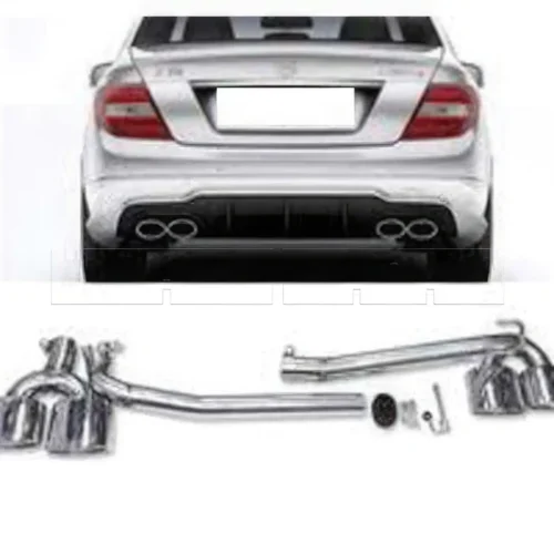 Kit installation 4 sorties C63 Merc. Classe C W204