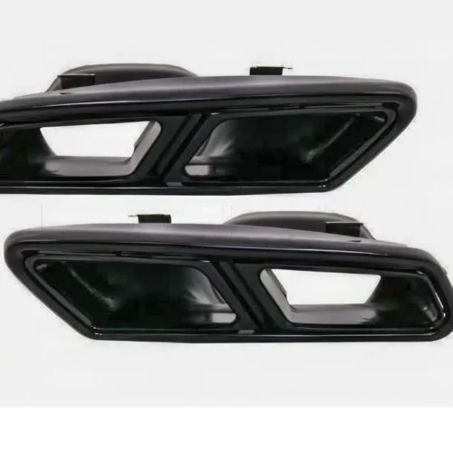2 Embouts d’échappement G+D Merc. Classe C W205 C63S AMG – Black