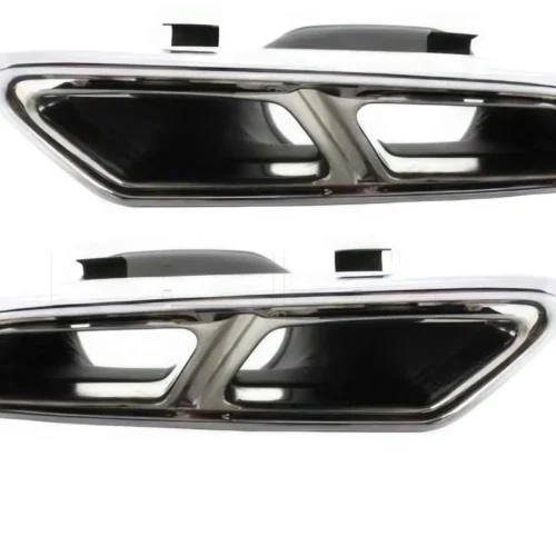 2 Embouts d’échappement G+D Merc. Classe C W205 C63S AMG – Chrome
