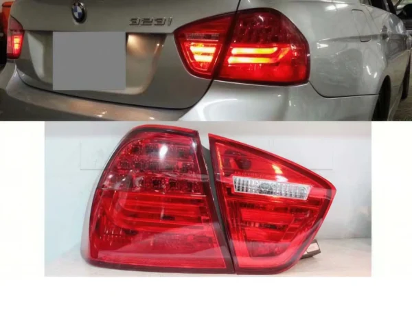 Feux ar LED BMW E90 PH1 06-08 rouge