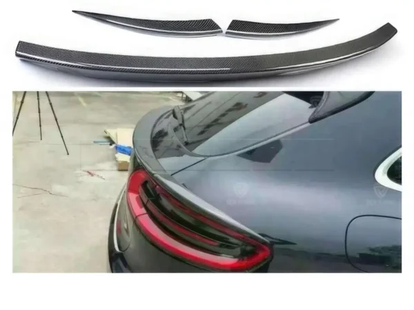 Spoiler ar inférieur Carbone Porsche Macan 14-> - 3 pcs