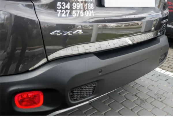 Jeu baguettes de coffre ar chromées JEEP RENEGADE 2014- 3pcs