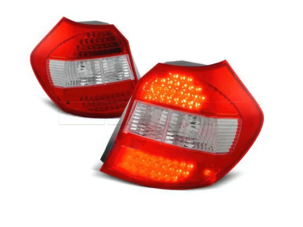 Feux ar LED BMW Serie 1 E87/E81 PH1 04-06 rouge/blanc
