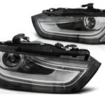 Phares av AUDI A4 B8 PH2 12-16 look version LED - rég éléc