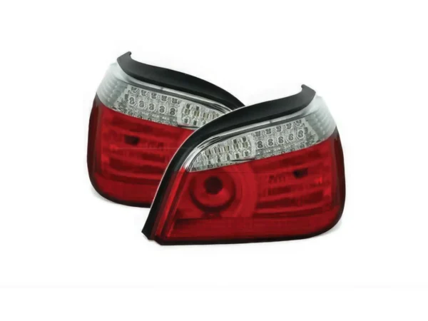 Feux ar BMW E60 03-06 PH1 - type phase 2 - red/clear