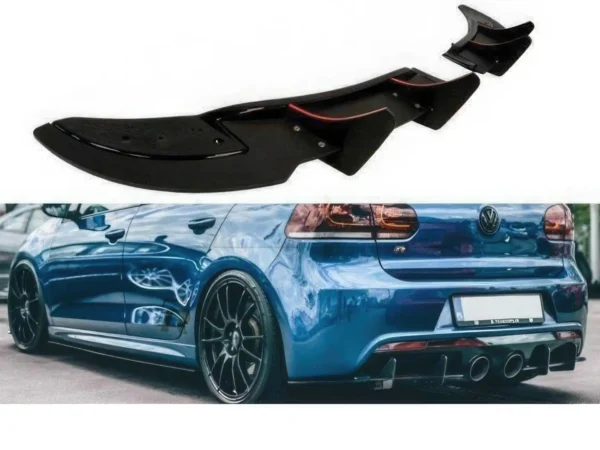 Rajout de diffuseur de pare-chocs ar VW Golf 6 R20