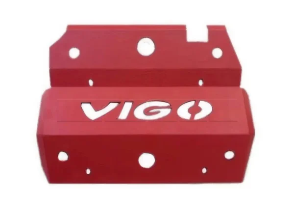 Protège carter acier TOYOTA Hilux Vigo 05-15 - Rouge