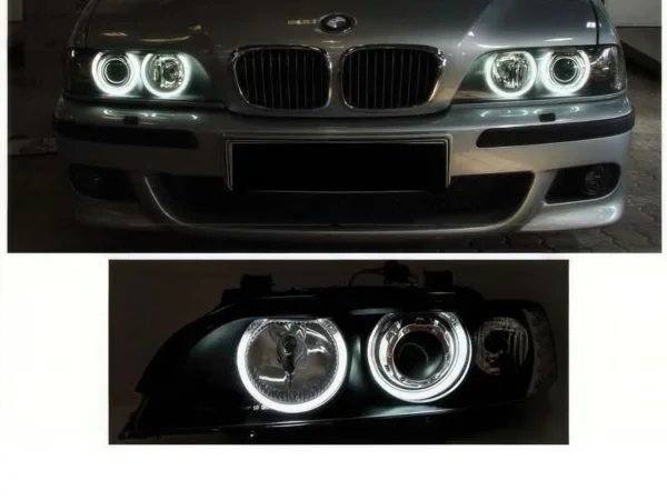 Phares av BMW E39 angel eyes CCFL