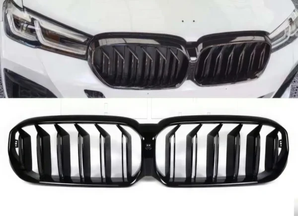 Grilles de calandre BMW Serie 5 G30 Lci - Type M5 - Noir