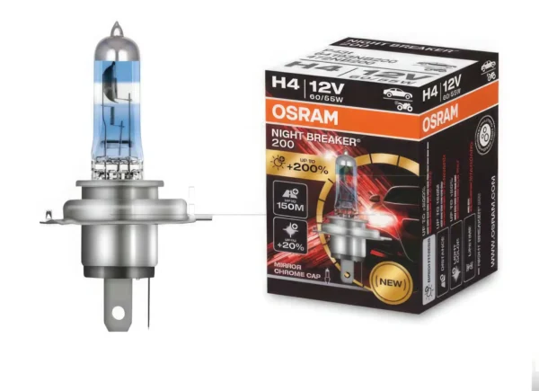 Ampoule H4 OSRAM NIGHT BREAKER 200 - 1PC