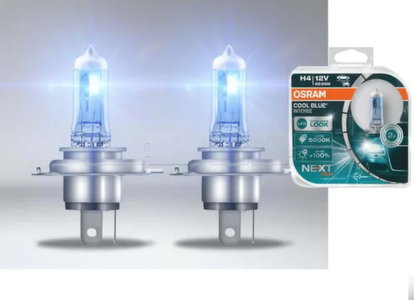 P.Ampoules H4 OSRAM COOL BLUE BOOST - 2PC