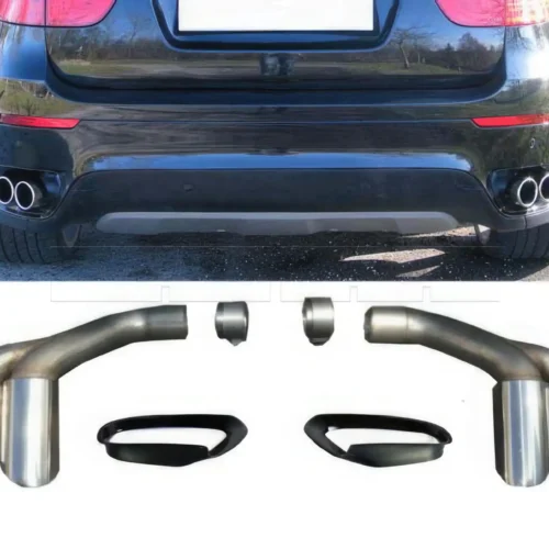Embouts d’échappement 4 sorties BMW X6 E71