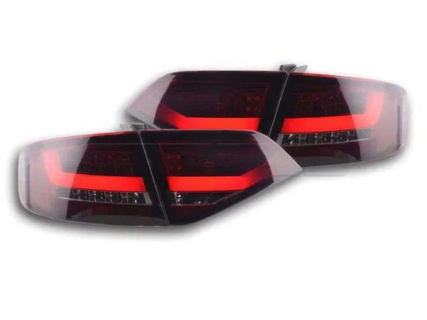 Feux ar LED BAR AUDI A4 B8 08-12 red/clear