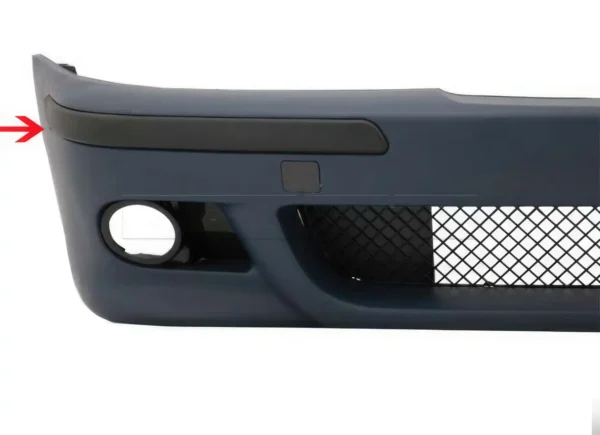 Baguette de parechoc av BMW E39 M5 - avec PDC - Droite