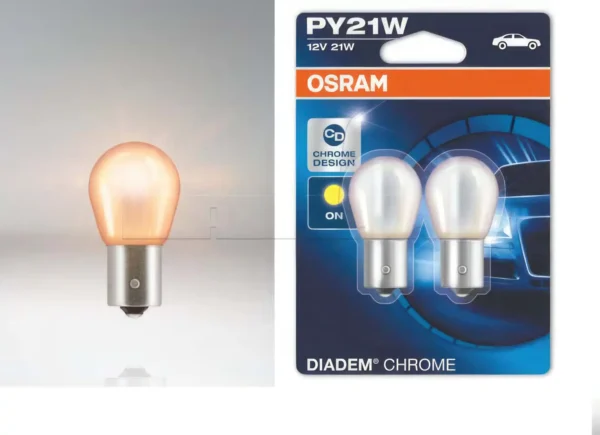 Kit ampoules DIADEM PY21W Orange - 2pcs