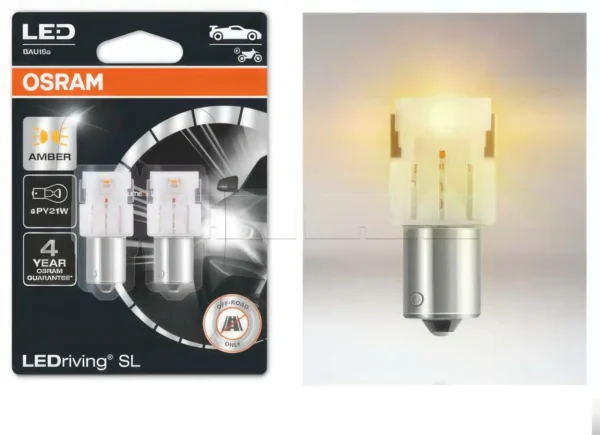 Kit ampoules LEDRIVING SL PY21W Orange - 2pcs