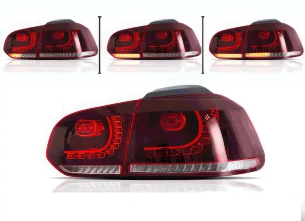Feux ar VW GOLF6 FULL LED - Clignotants séquentiels