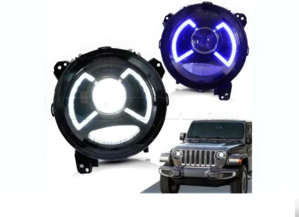 Phares av JEEP WRANGLER JL 18-UP FULL LED Dynamique
