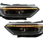 Phares av LED VW Passat 16-19 - Xenon intégré - Look Version 20-UP