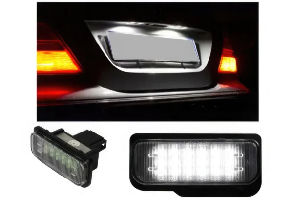 Feux de plaque LED Mercedes W203/W211/W219/R171