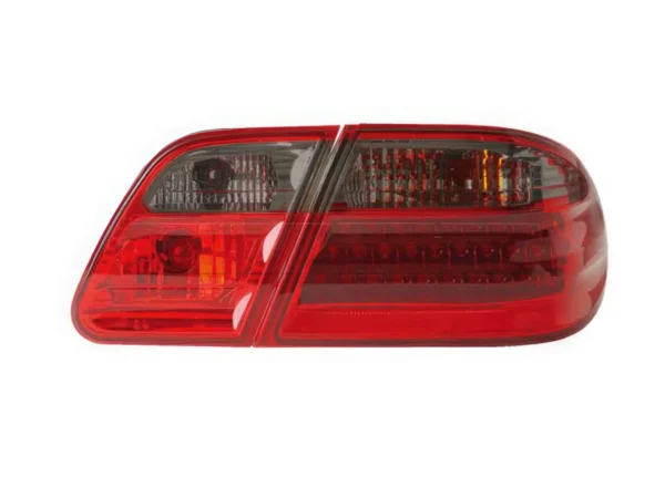Feux ar LED MER. W210 95-02 Rouge/Fumé