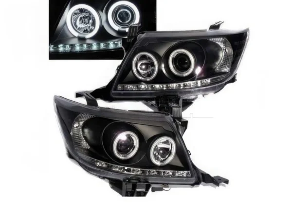 Phares av Toyota Hilux 11-Up LED + CCFL