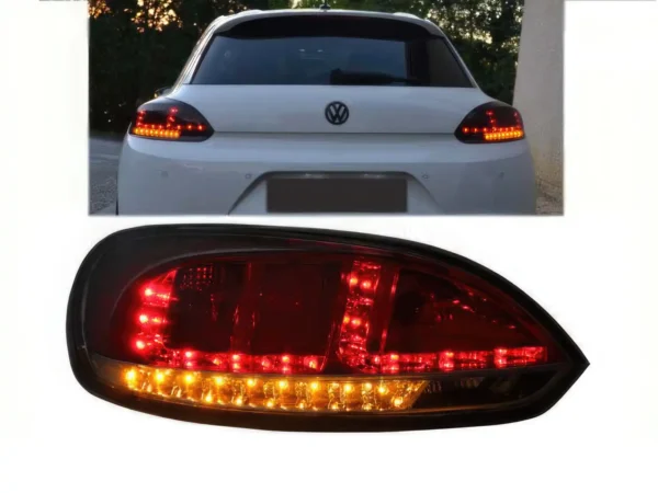 Feux ar LED VW Sirocco Red/Smoke